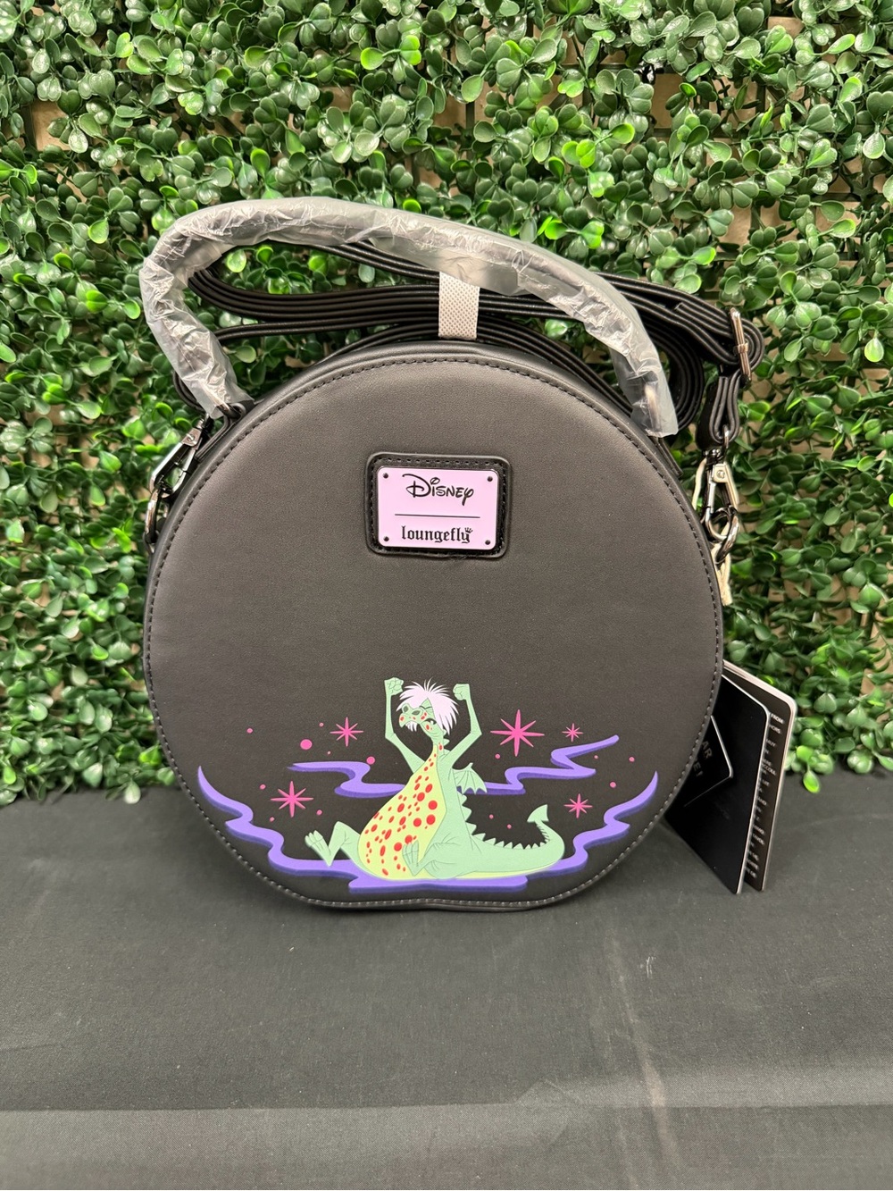 Loungefly Disney The Sword in the Stone Madam Mim Lenticular Crossbody Bag